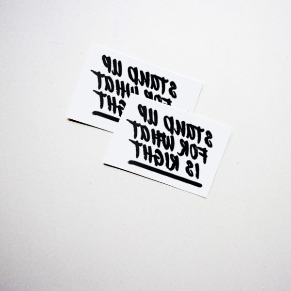 Stand Up Quote Tattoo - Image 2
