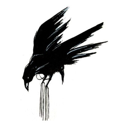 Black Raven Tattoo