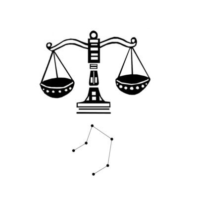 Libra Zodiac Tattoo