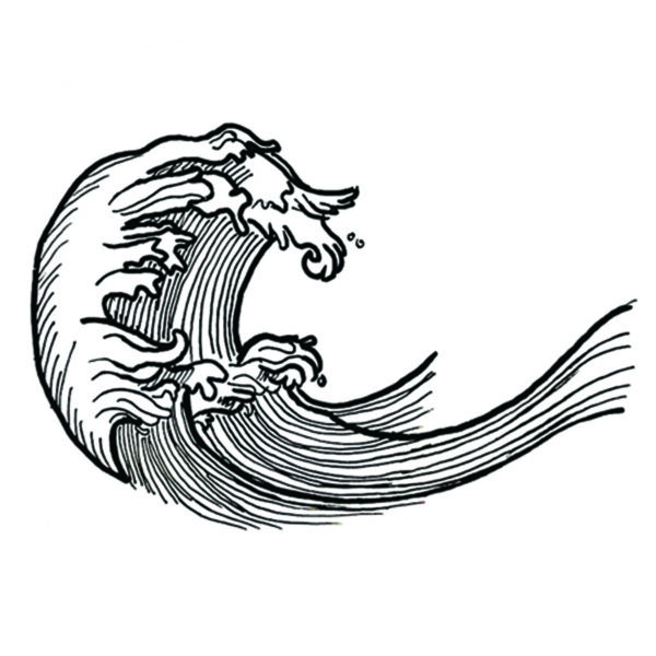The Great Wave off Kanagawa Tattoo