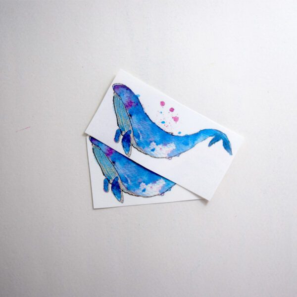 Watercolor Whale - Image 2