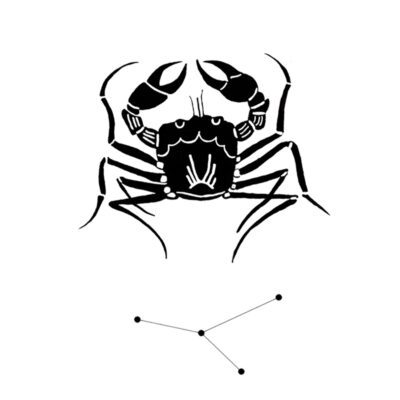 Cancer Zodiac Tattoo
