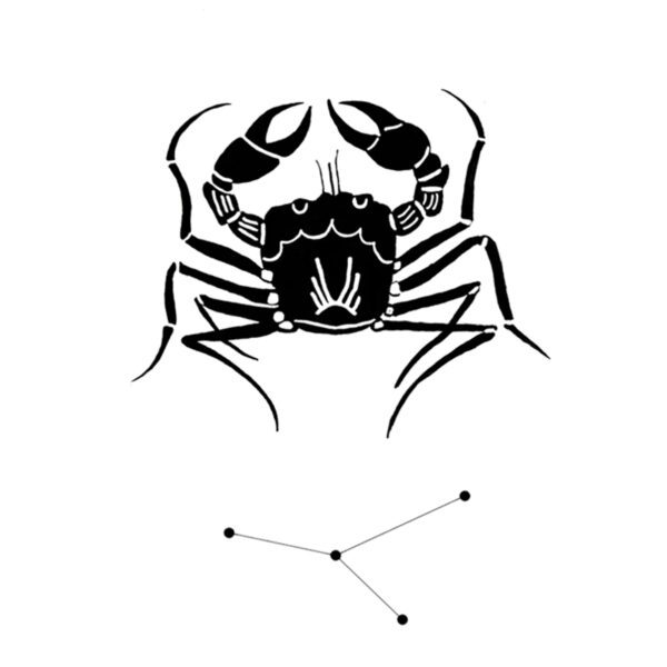 Cancer Zodiac Tattoo