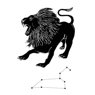 Leo Zodiac Tattoo
