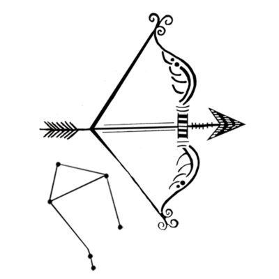 Sagittarius Zodiac Tattoo