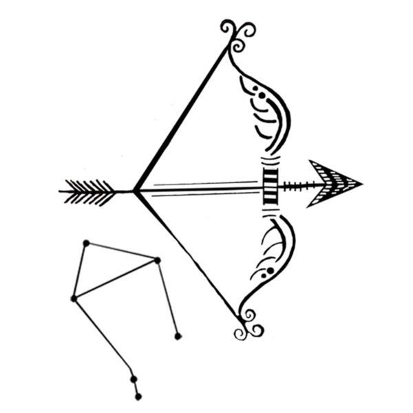 Sagittarius Zodiac Tattoo