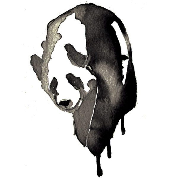 Watercolor Panda Tattoo