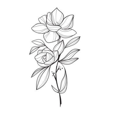 Bold Floral Cluster