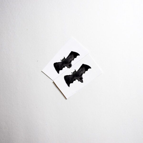 Bat Ink Silhouette Tattoo - Image 2