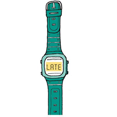 A FEW MINUTES LATE TURQUOISE