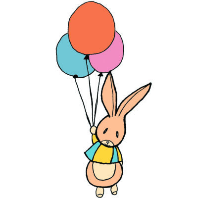 Flying rabbit