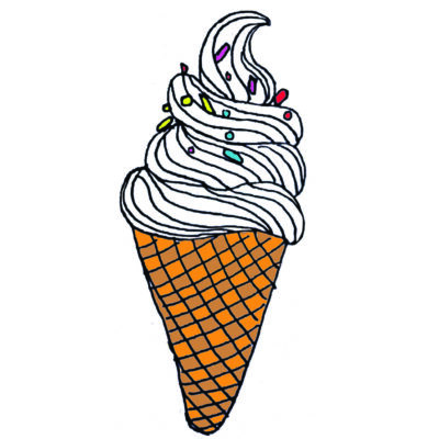 Ice Cream With Sprinkles