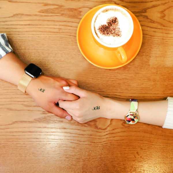 Mr / Mrs Text Tattoos - Image 2
