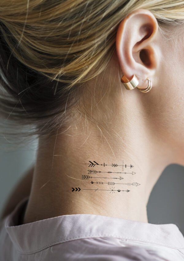 Ornamental Arrow Tattoo Set - Image 2